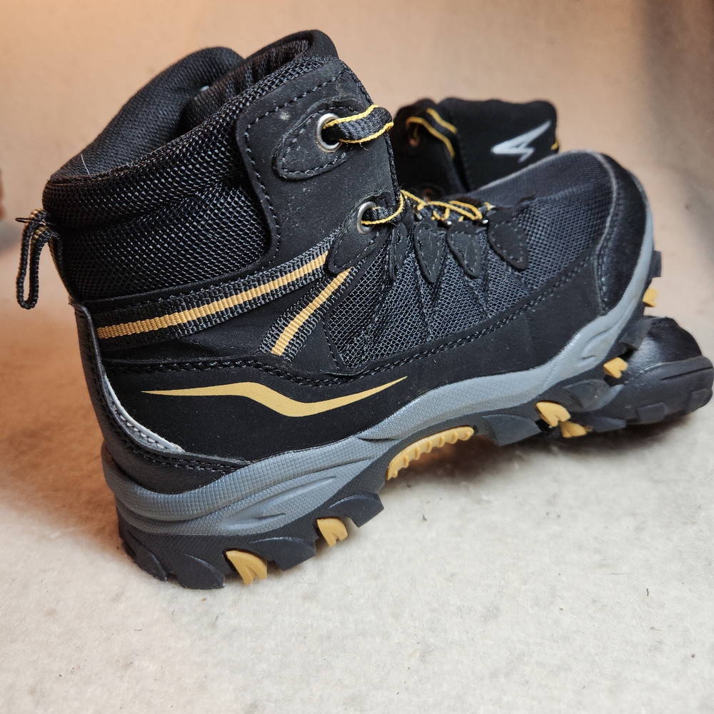 Kids Black and Gold Boots